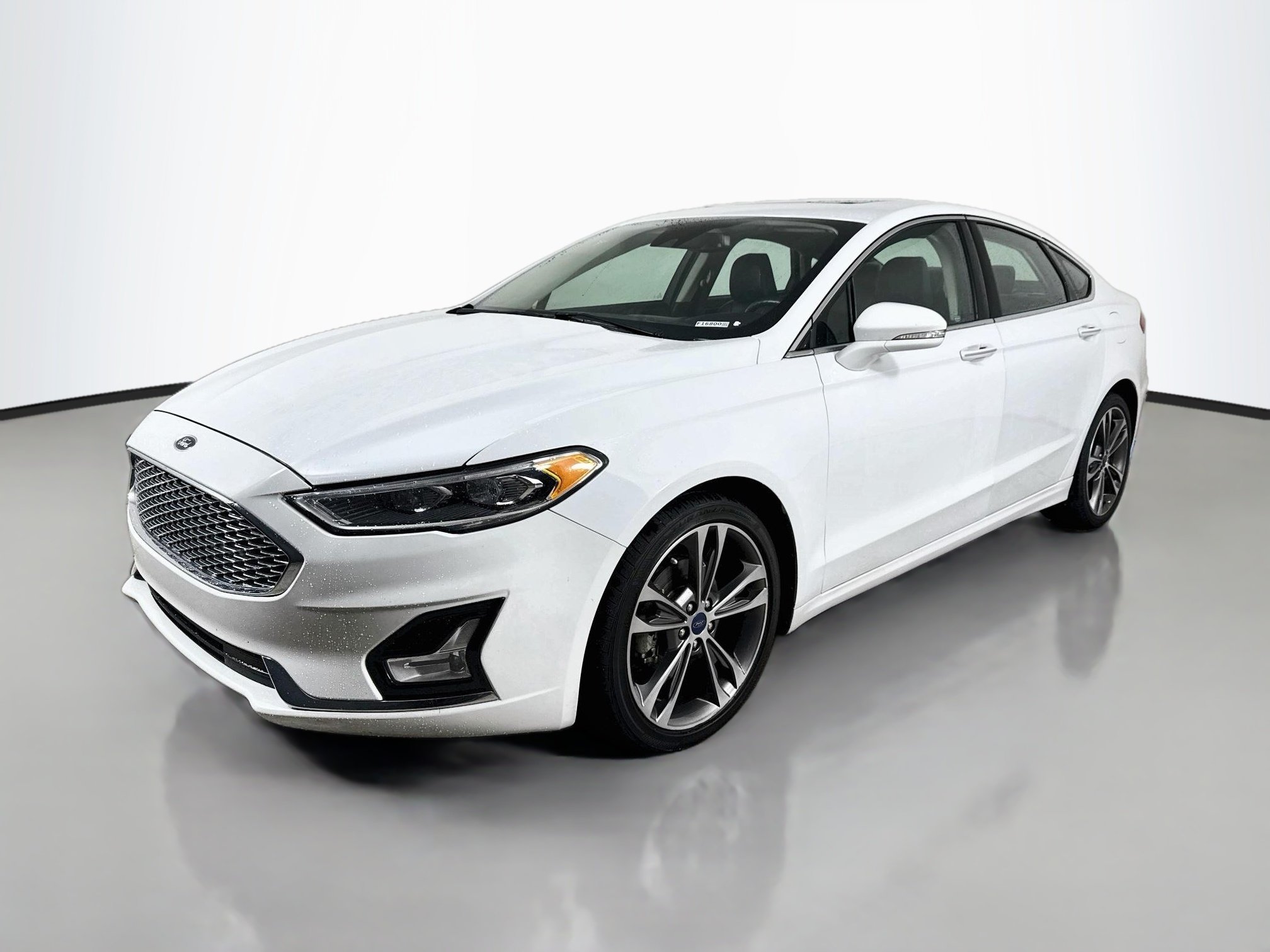 Used 2020 Oxford White Ford Titanium image 3