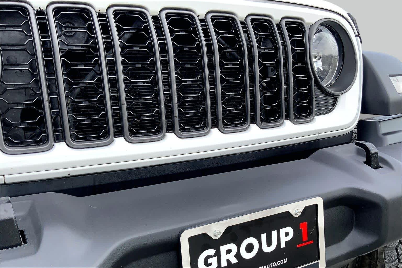 Used 2024 Bright White Clearcoat Jeep Sport S image 42