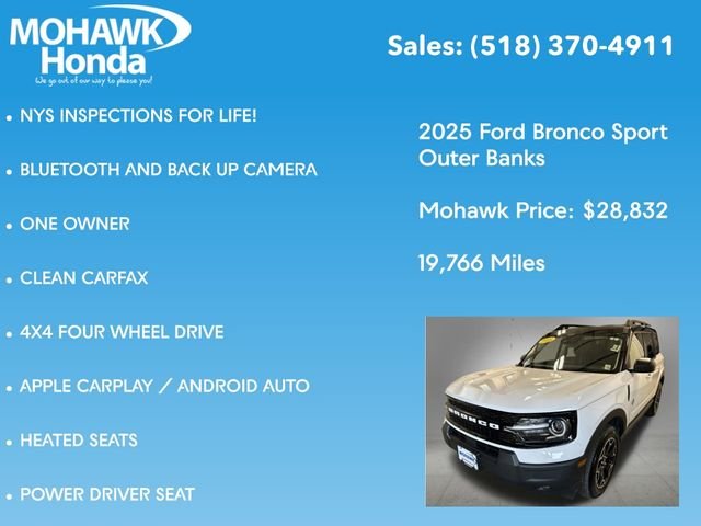 Used 2025 Oxford White Ford Outer Banks image 7
