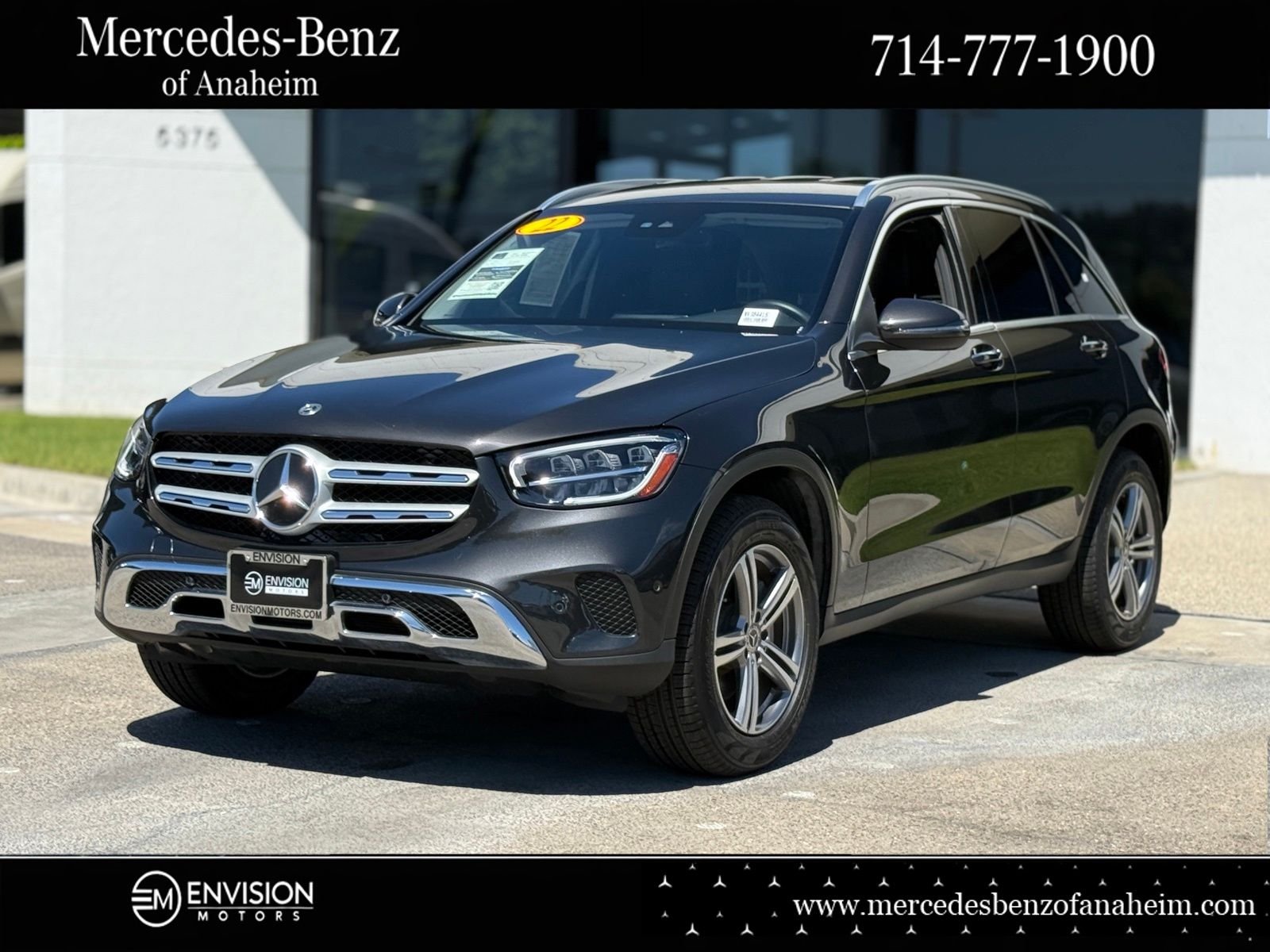 Graphite Gray Metallic 2022 Mercedes-Benz GLC 300 SUV RWD SUV / Crossover Rear-Wheel Drive 9-Speed Automatic