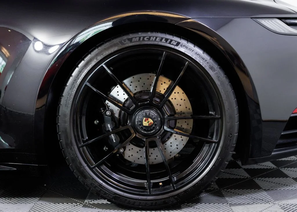 Used 2023 Black Porsche Carrera 4 GTS Manual image 6