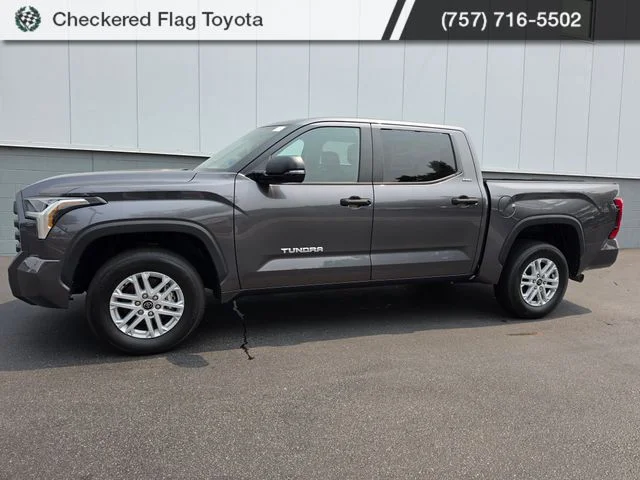 Used 2024 Magnetic Gray Metallic Toyota SR5 image 2
