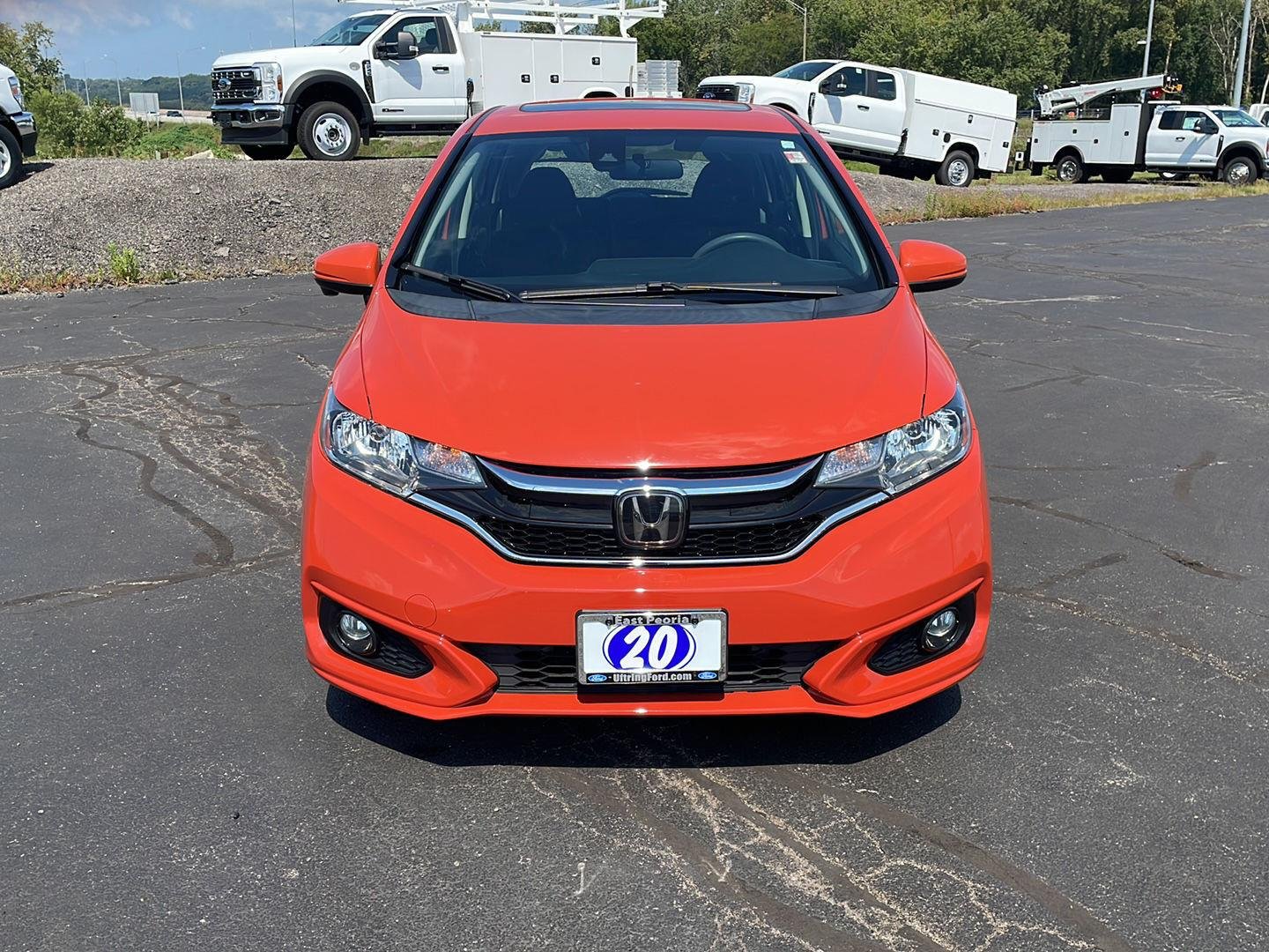 Used 2020 Orange Fury Honda EX image 8