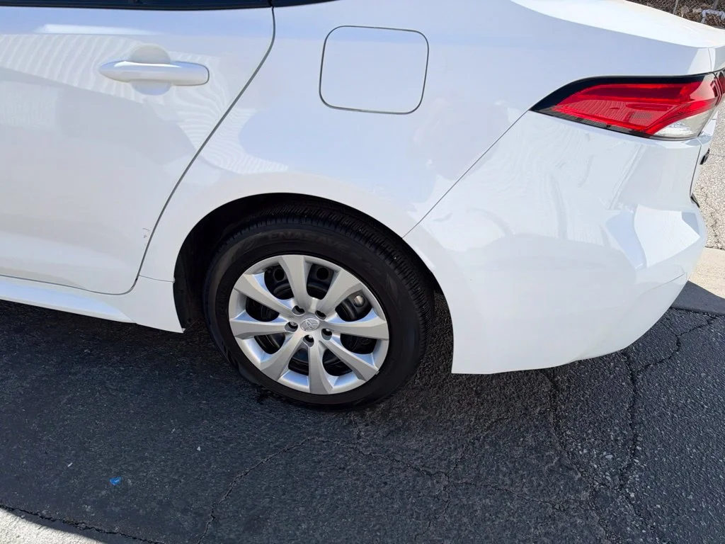 Used 2025 White Toyota LE image 10