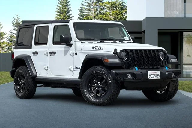 Used 2023 White Jeep Willys 4xe image 2