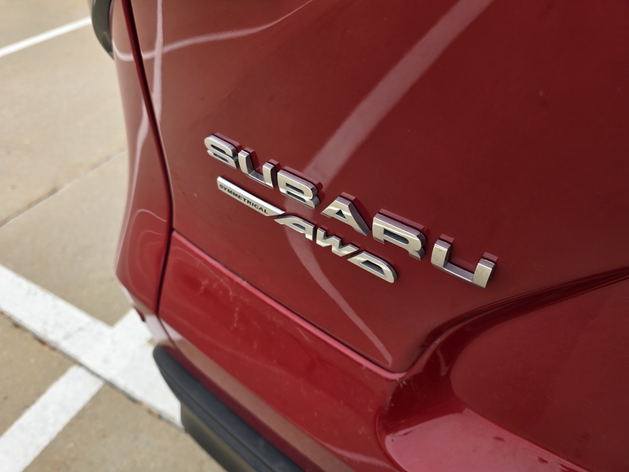 Used 2023 Elemental Red Pearl 2-Tone Subaru Touring image 11