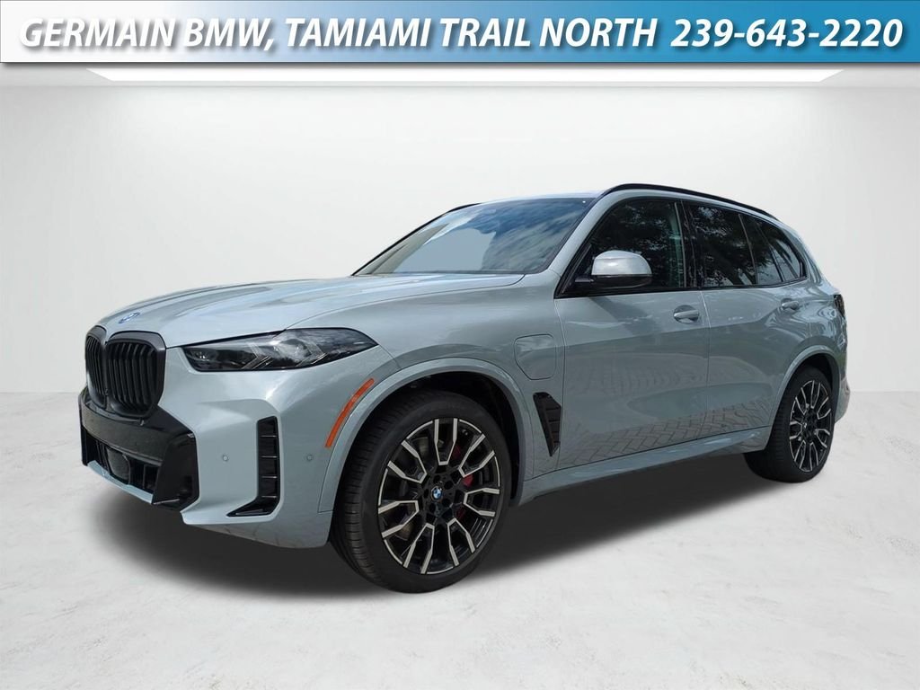 New 2026 Gray Metallic BMW xDrive50e image 1