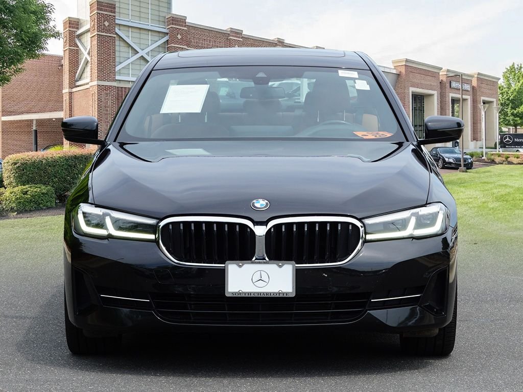 Used 2023 Black Sapphire Metallic BMW 530i xDrive image 2
