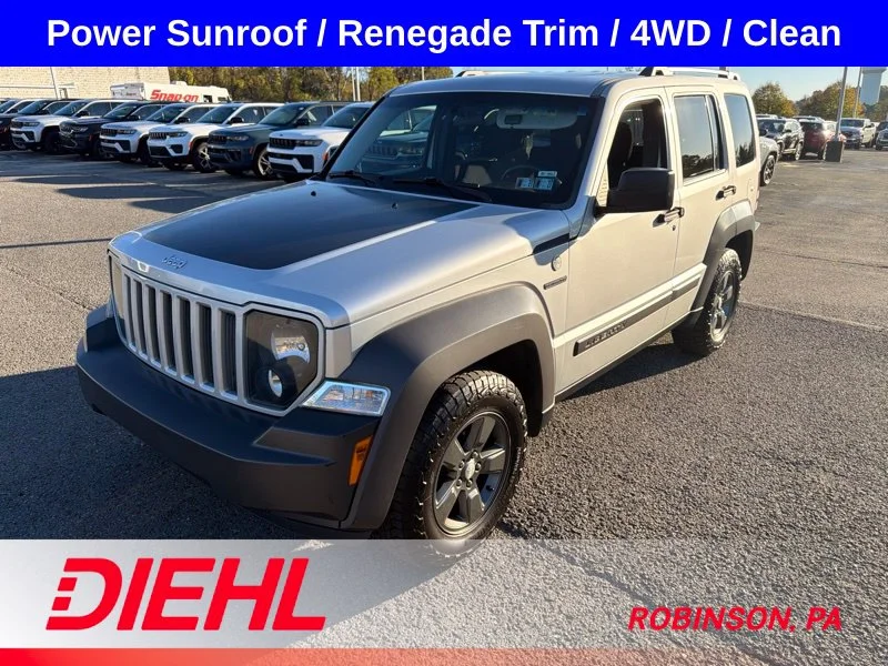 Used 2010 Silver Jeep Renegade image 1
