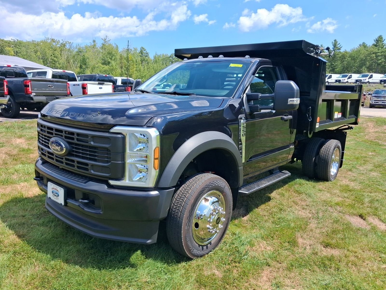 New 2026 Agate Black Metallic Ford F-550® XL image 1