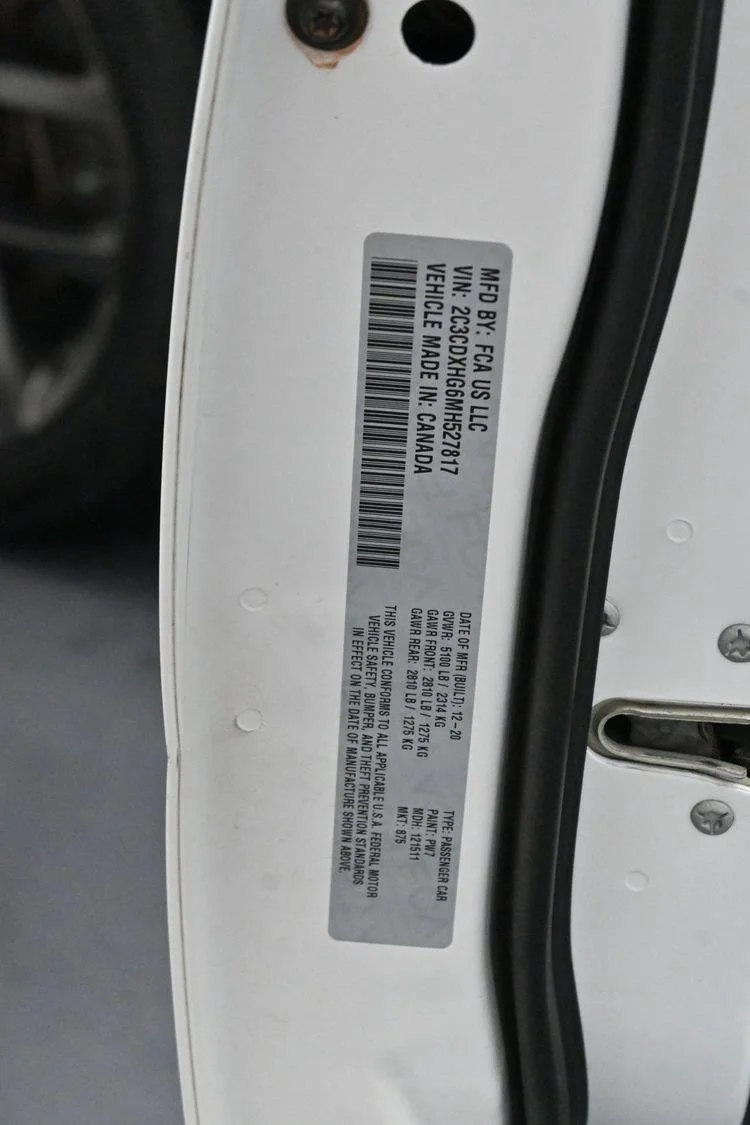Used 2021 White Knuckle Clearcoat Dodge GT image 33