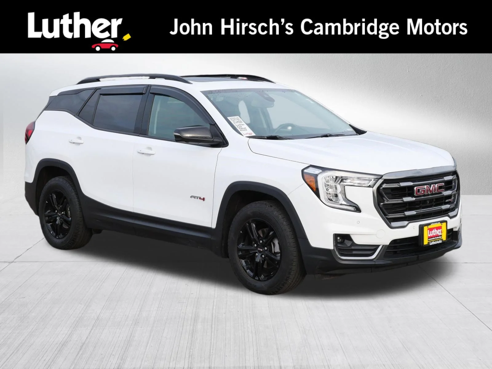 Used 2023 Summit White GMC AT4 image 1