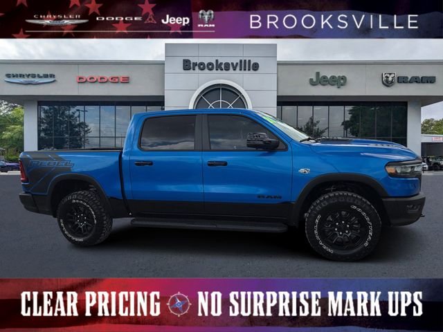 New 2026 Hydro Blue Pearl-Coat Exterior Paint RAM Rebel image 1