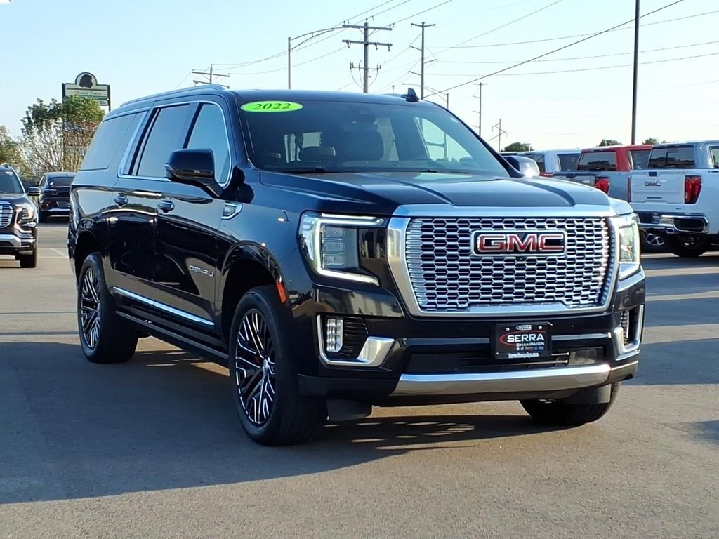 Used 2022 Midnight Blue Metallic GMC Denali image 17