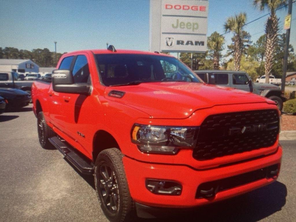 Used 2024 Flame Red Clearcoat Ram Big Horn image 15