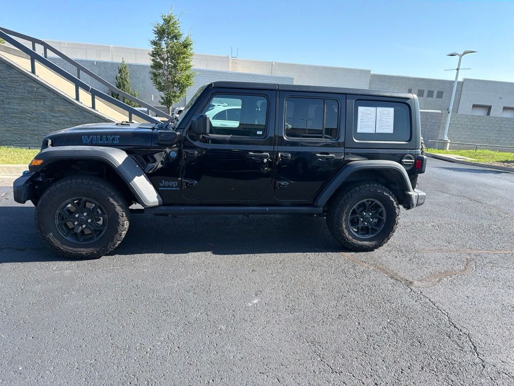 Used 2024 Black Jeep Willys 4xe image 4