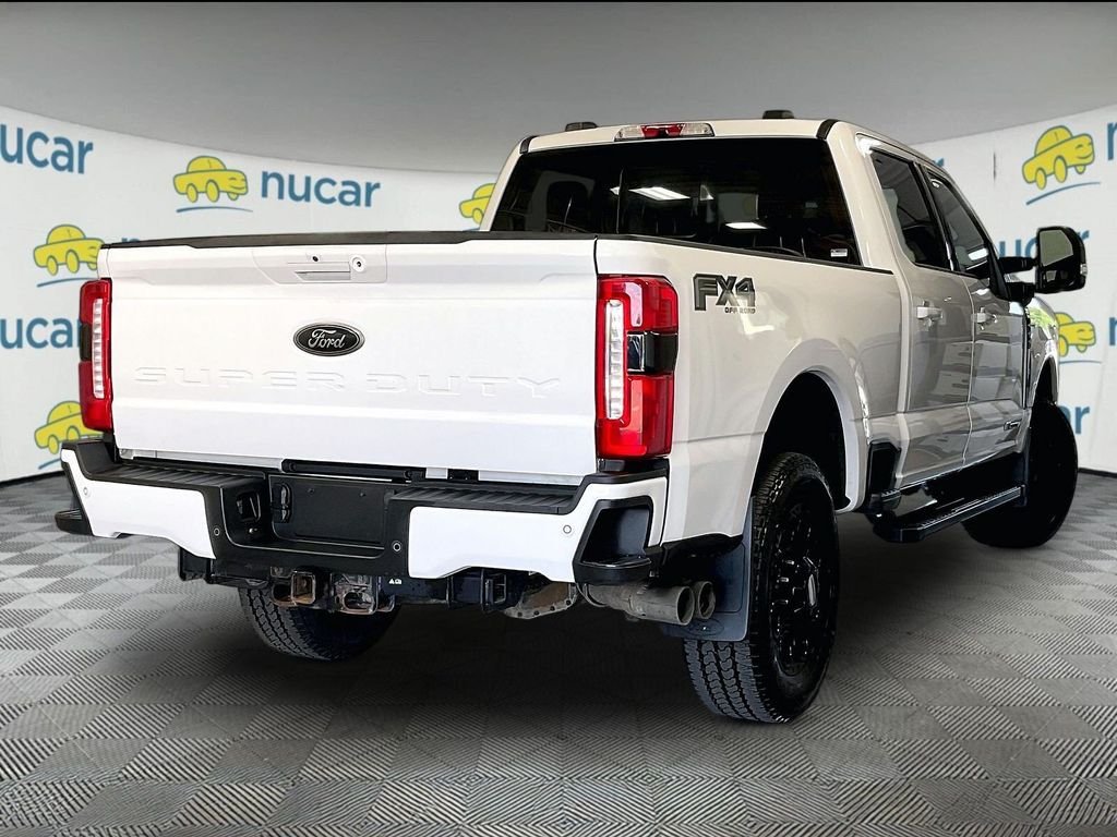 Used 2023 White Ford Lariat image 6