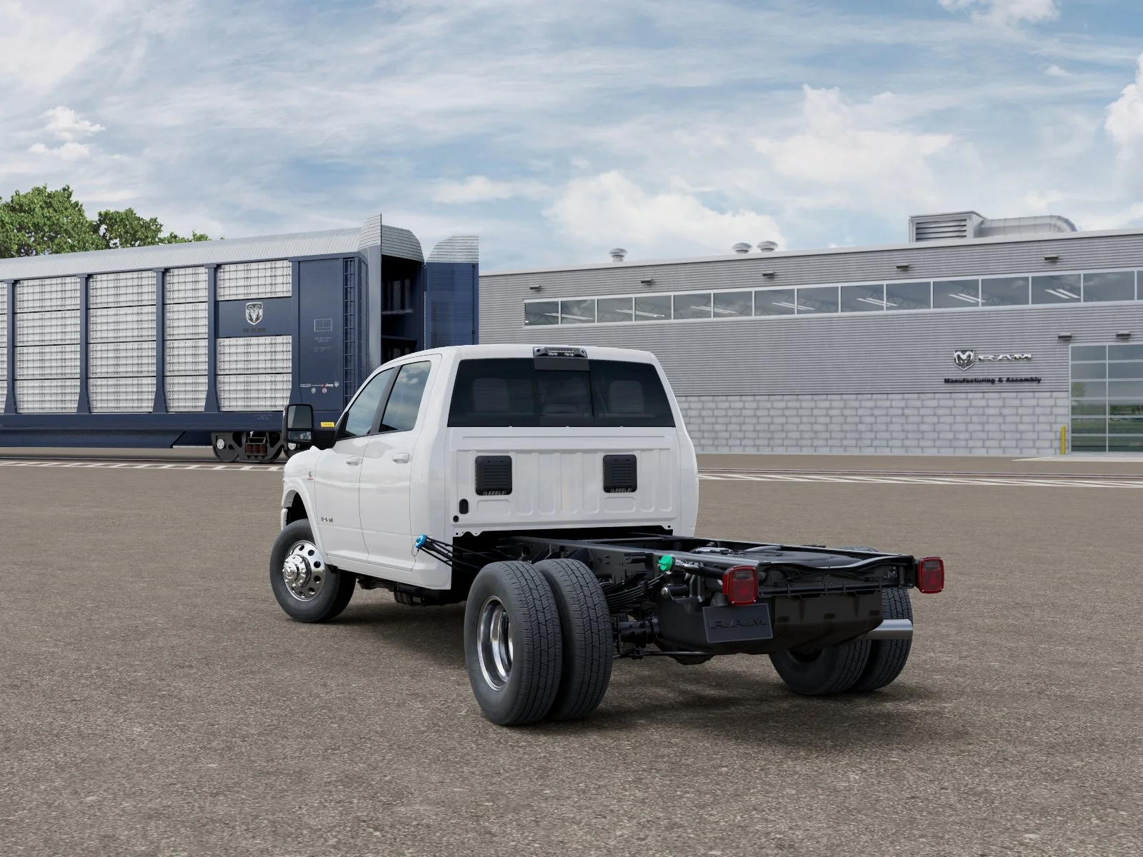 New 2027 Bright White Clear-Coat Paint RAM Tradesman image 3
