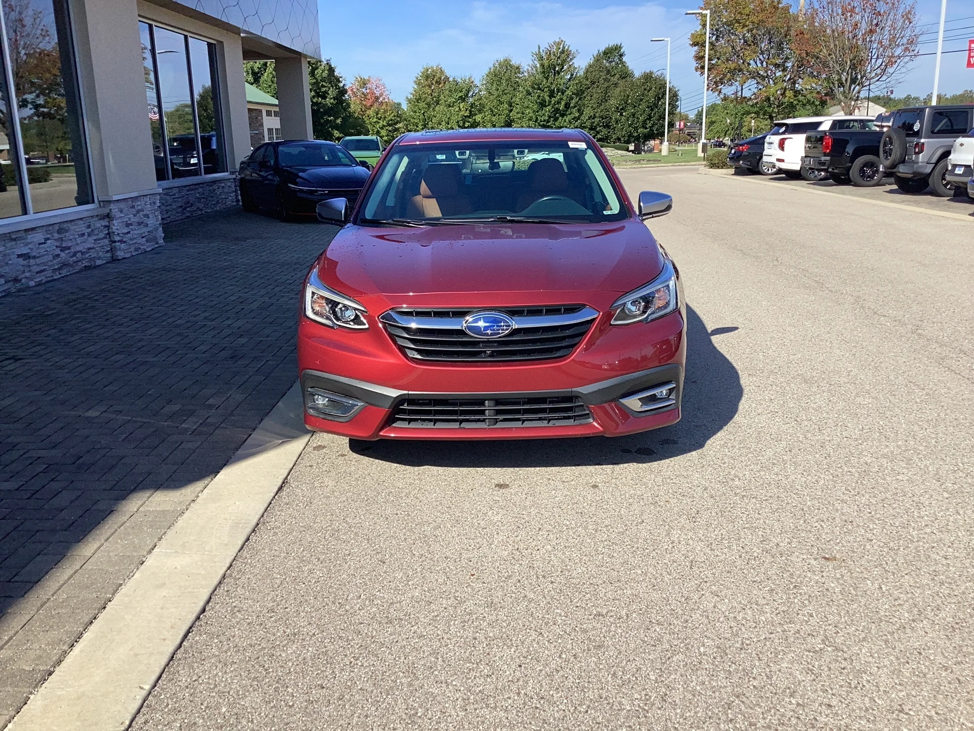Used 2021 Crimson Red Pearl Subaru Touring XT image 9