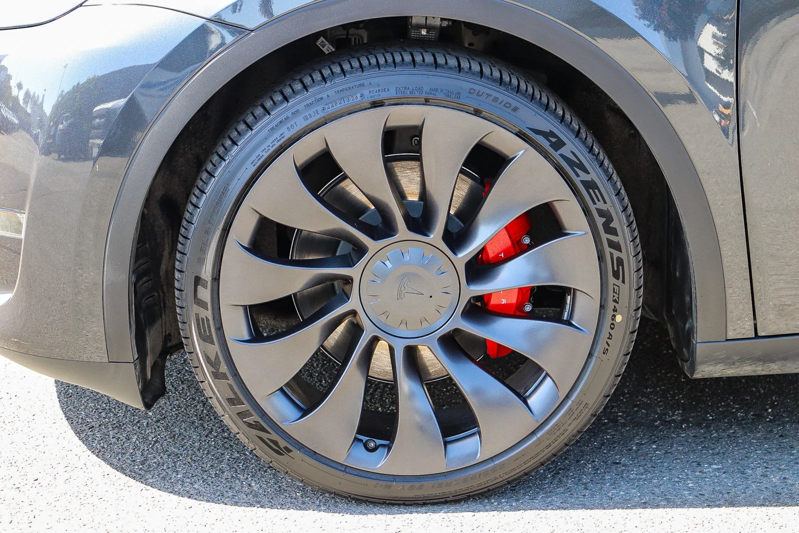 Used 2024 Stealth Gray Tesla Performance image 13