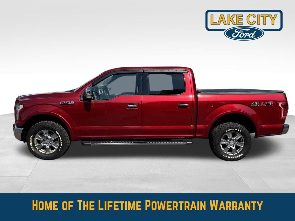 Used 2015 Ford F-150 Lariat with VIN 1FTEW1EF2FKE04857 for sale in Lake City, Minnesota