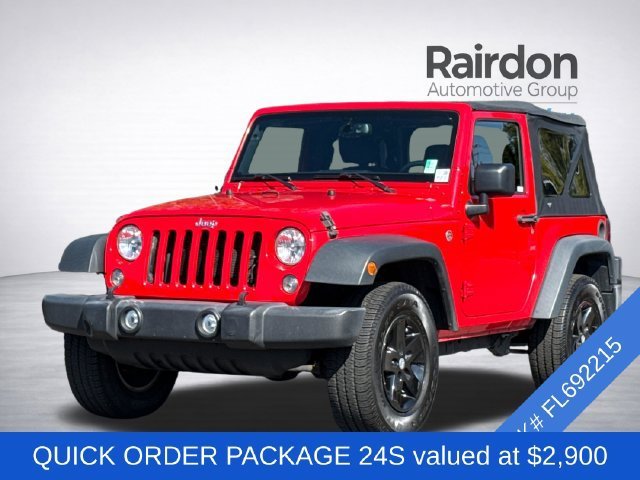 Used 2015 Jeep Wrangler Sport with VIN 1C4AJWAG5FL692215 for sale in Monroe, WA