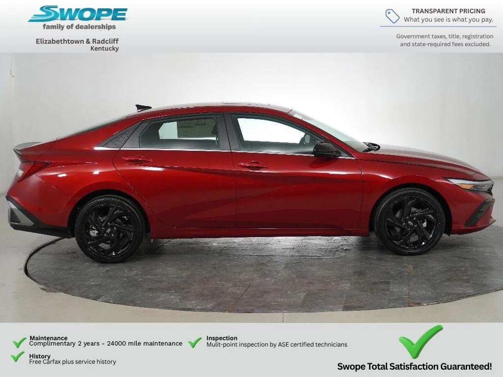 New 2026 Ultimate Red Hyundai SEL Sport Premium image 2
