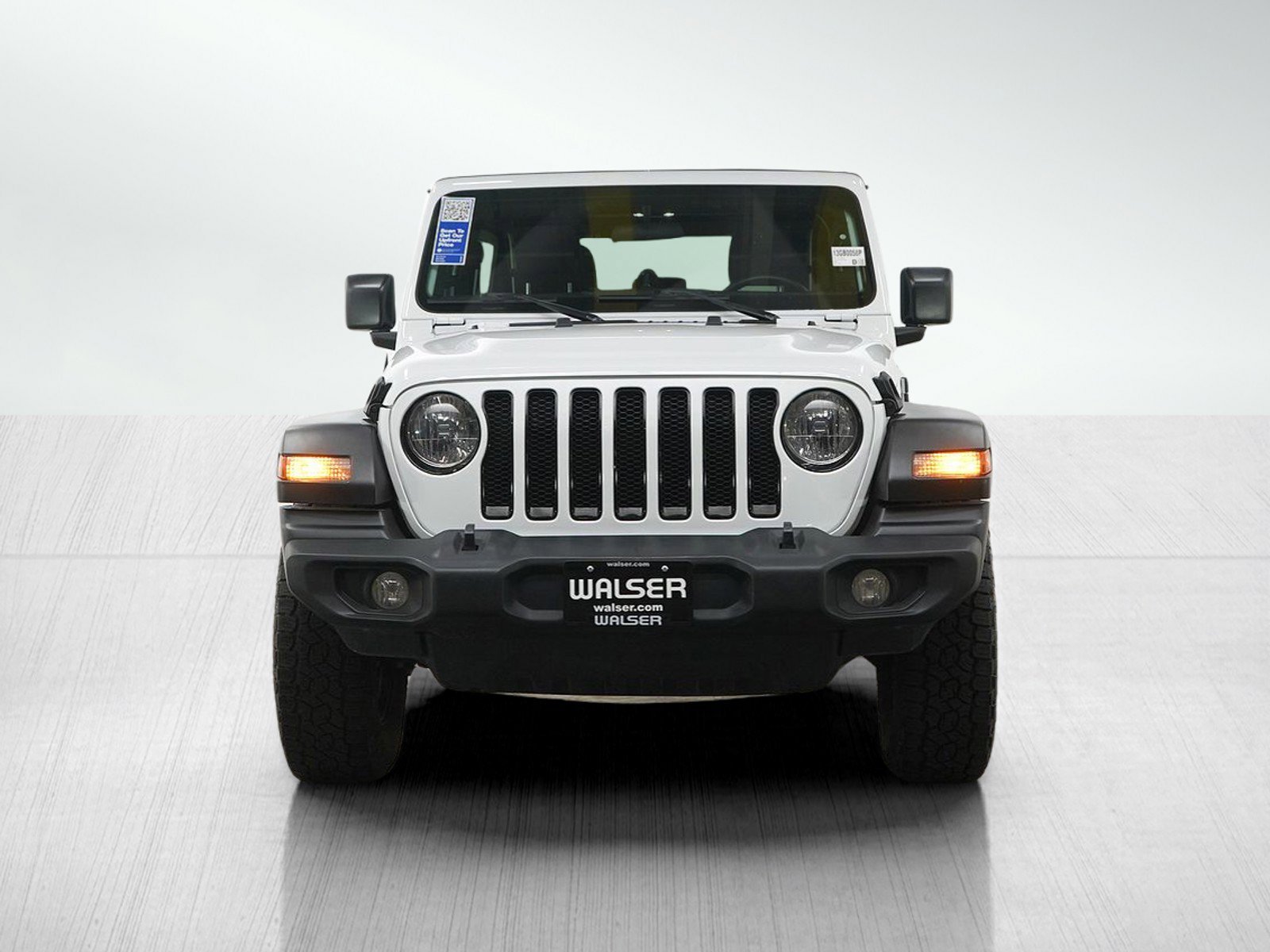 Used 2023 Bright White Clearcoat Jeep Sport image 9