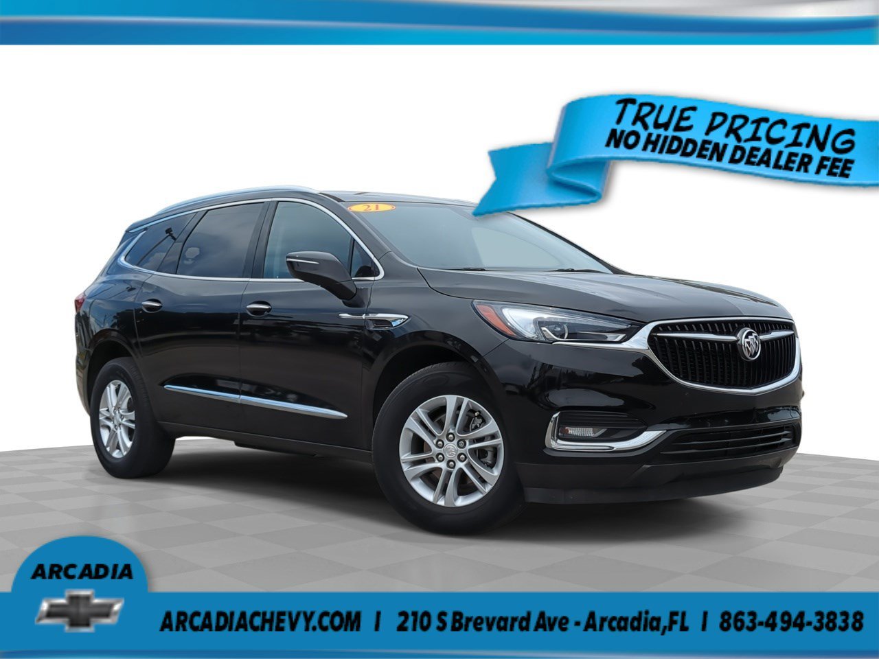 Used 2021 Ebony Twilight Metallic Buick Essence image 1