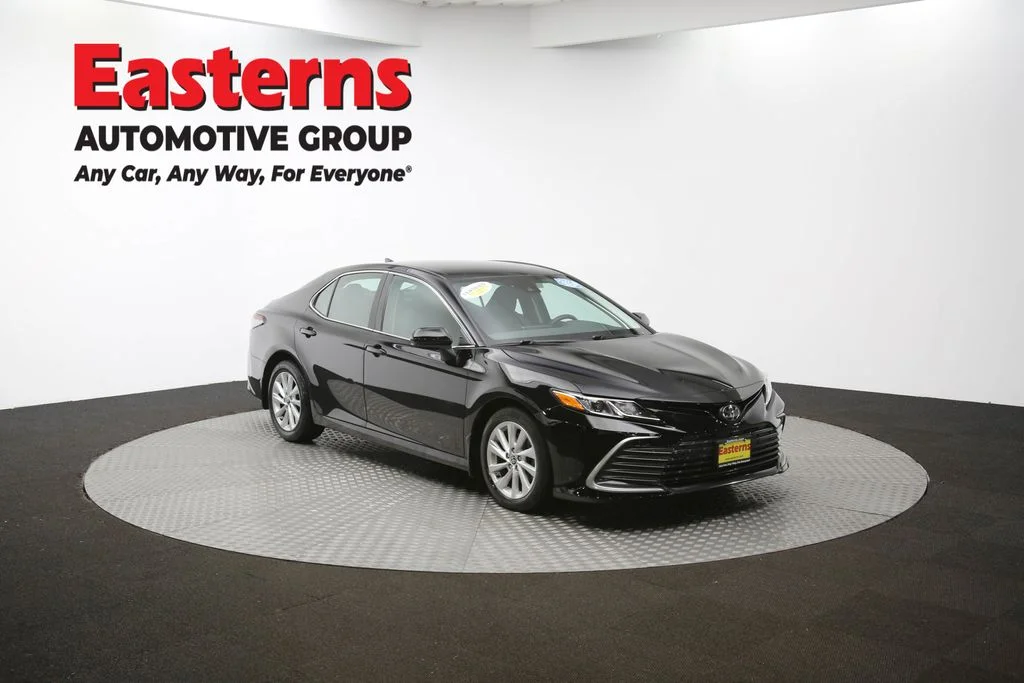 Used 2021 Black Toyota LE image 46