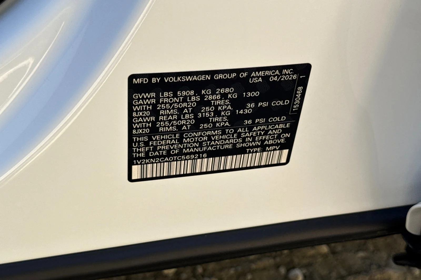 New 2026 Opal White Pearl Volkswagen 2.0T SE w/Technology image 29