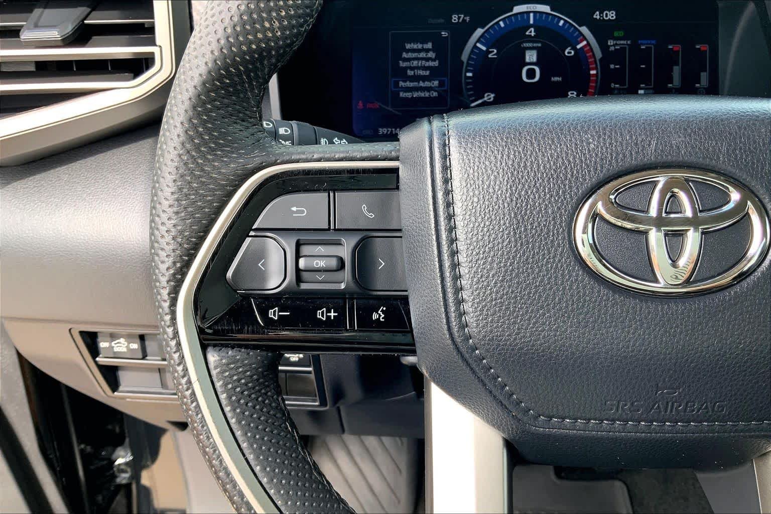Used 2024 Midnight Black Metallic Toyota Limited Hybrid image 23