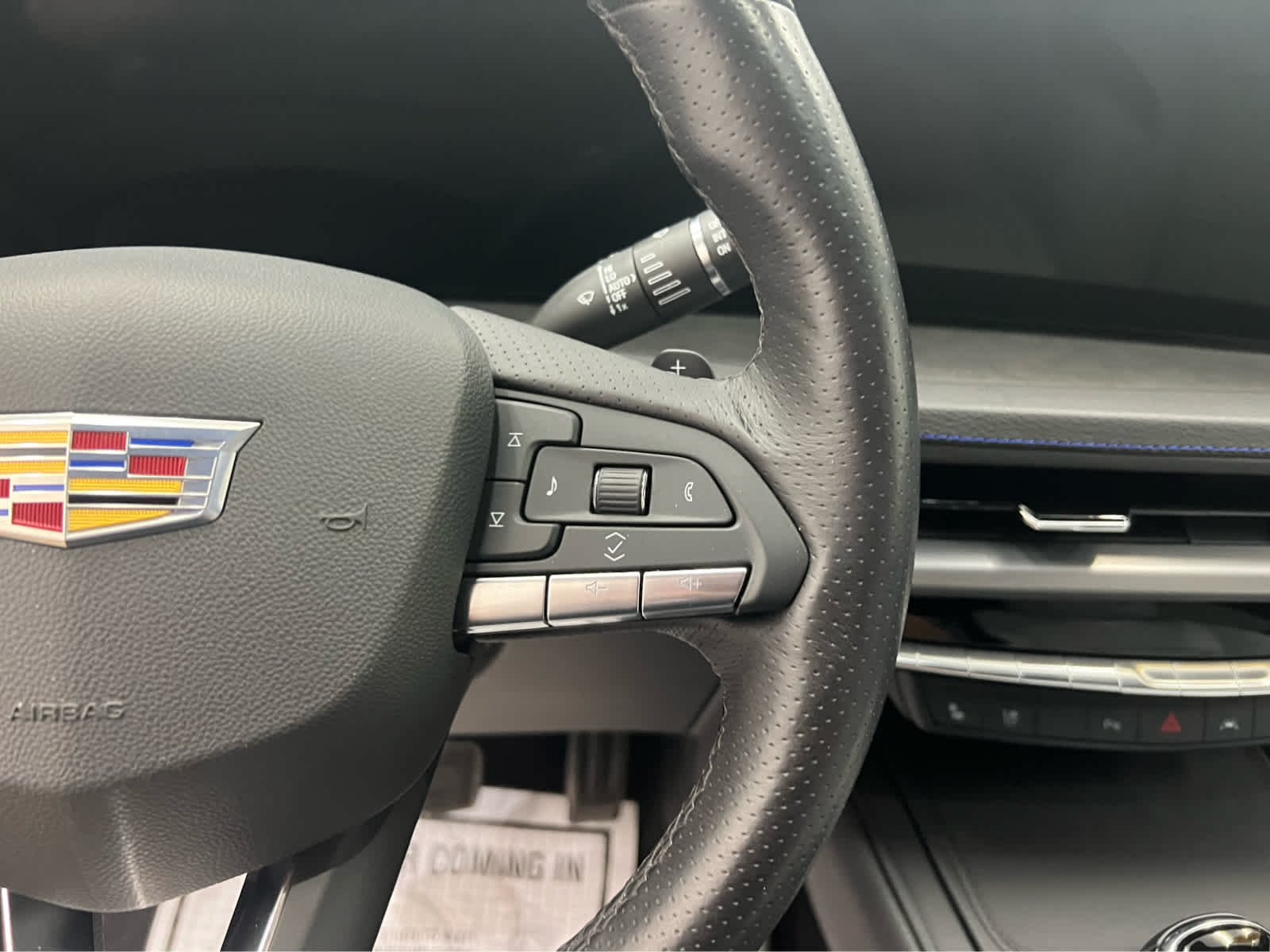 Used 2024 Stellar Black Metallic Cadillac AWD Sport image 23