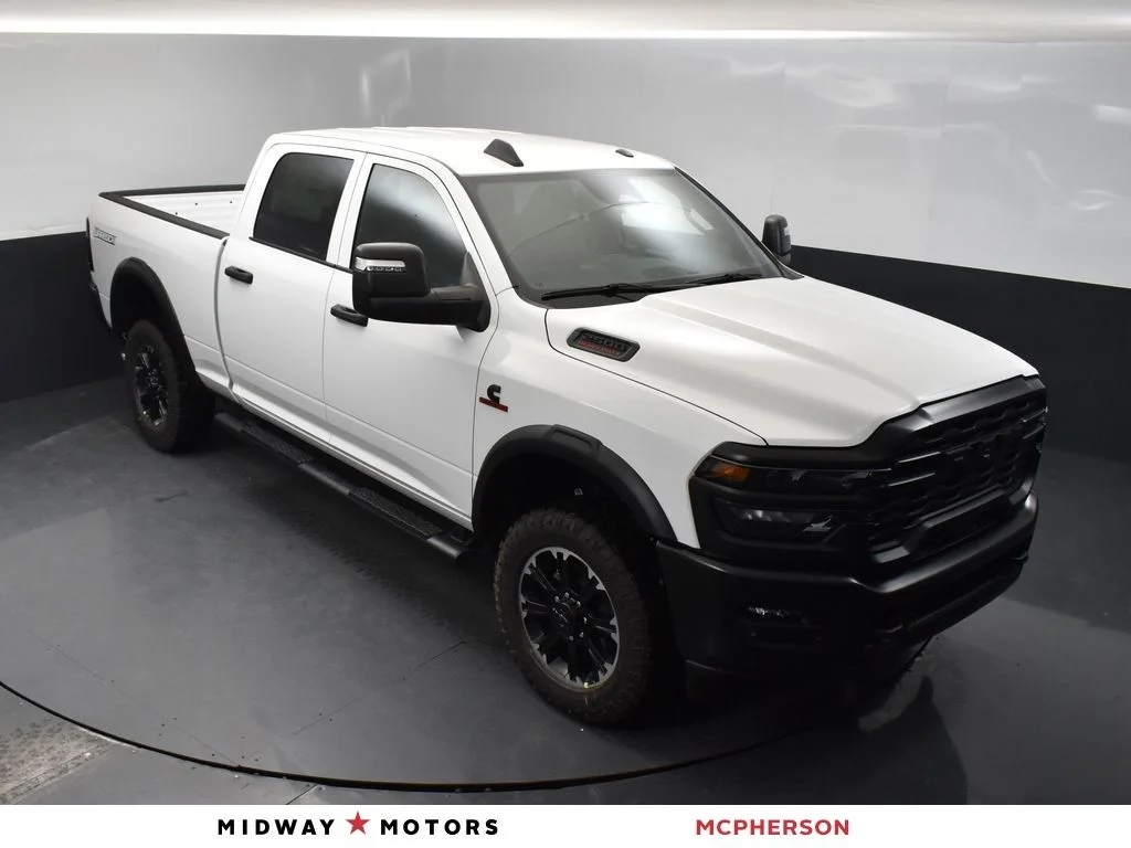 New 2026 Bright White Clearcoat RAM Tradesman image 1