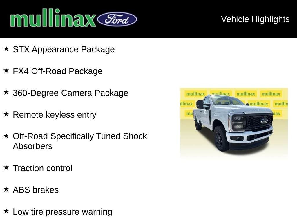 New 2025 White Ford STX image 15