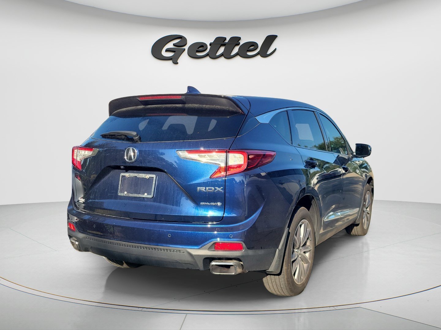 Used 2024 Fathom Blue Pearl Acura SH-AWD TECH image 11