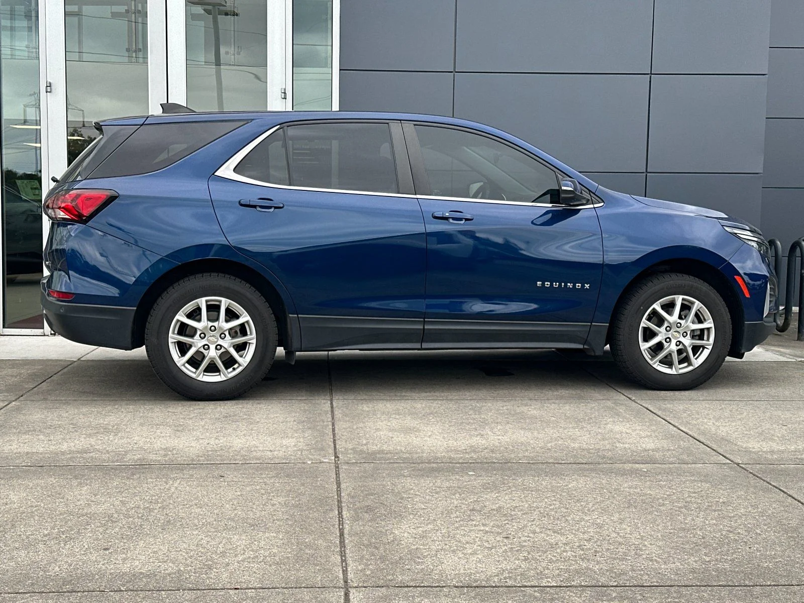 Used 2022 Blue Glow Metallic Chevrolet LT image 2