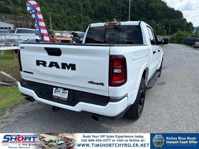 New 2026 Bright White Clear-Coat Exterior Paint RAM Big Horn/Lone Star image 3