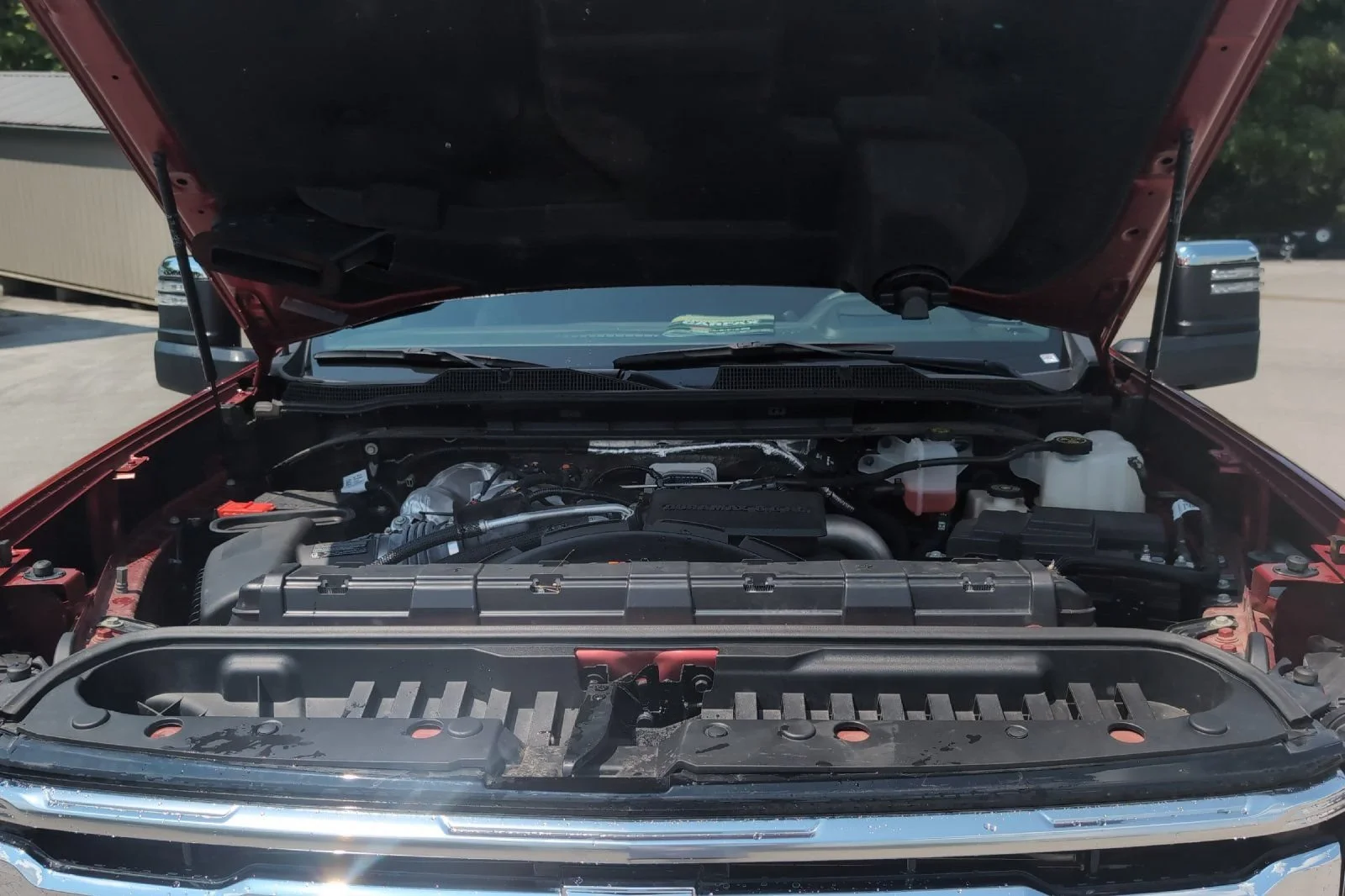 Used 2024 Radiant Red Tintcoat Chevrolet High Country image 29