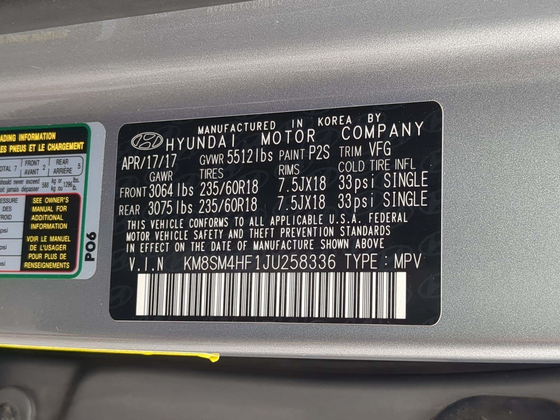 2018 Hyundai Santa Fe SE - Photo 34