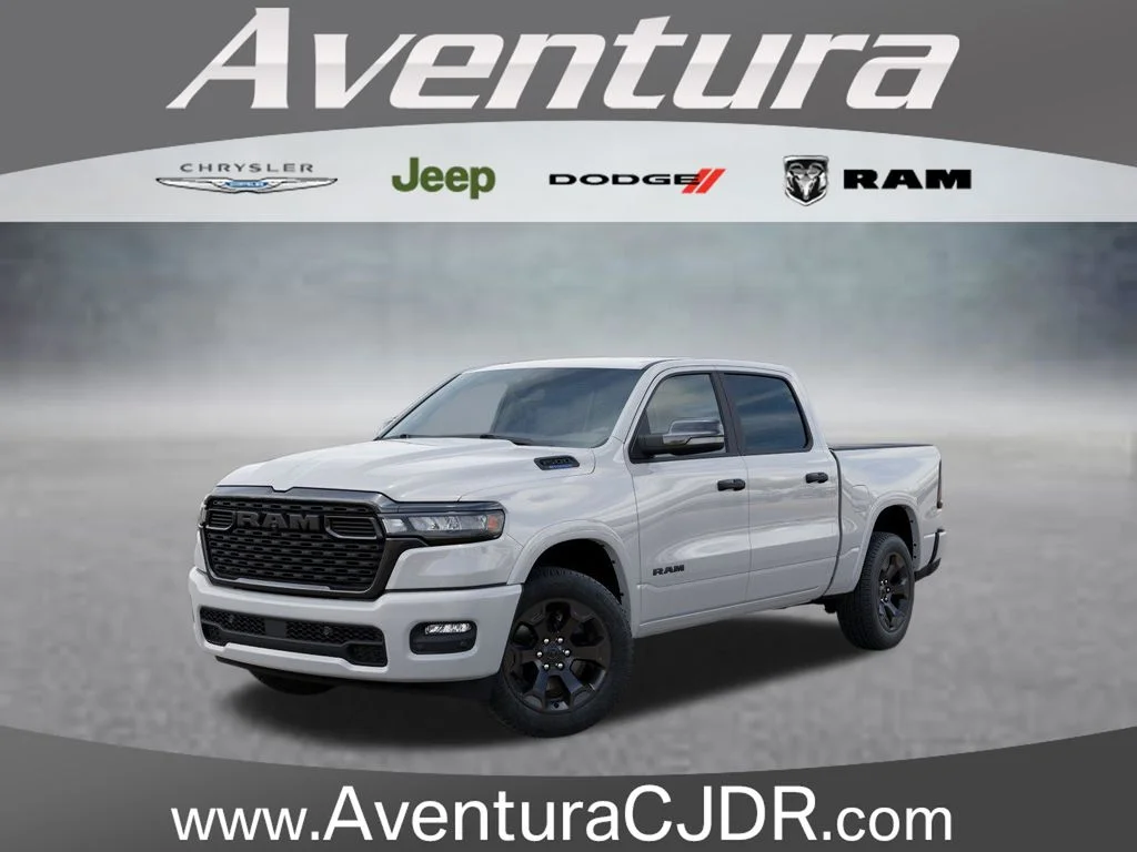 New 2026 Bright White Clear-Coat Exterior Paint RAM Big Horn/Lone Star image 1