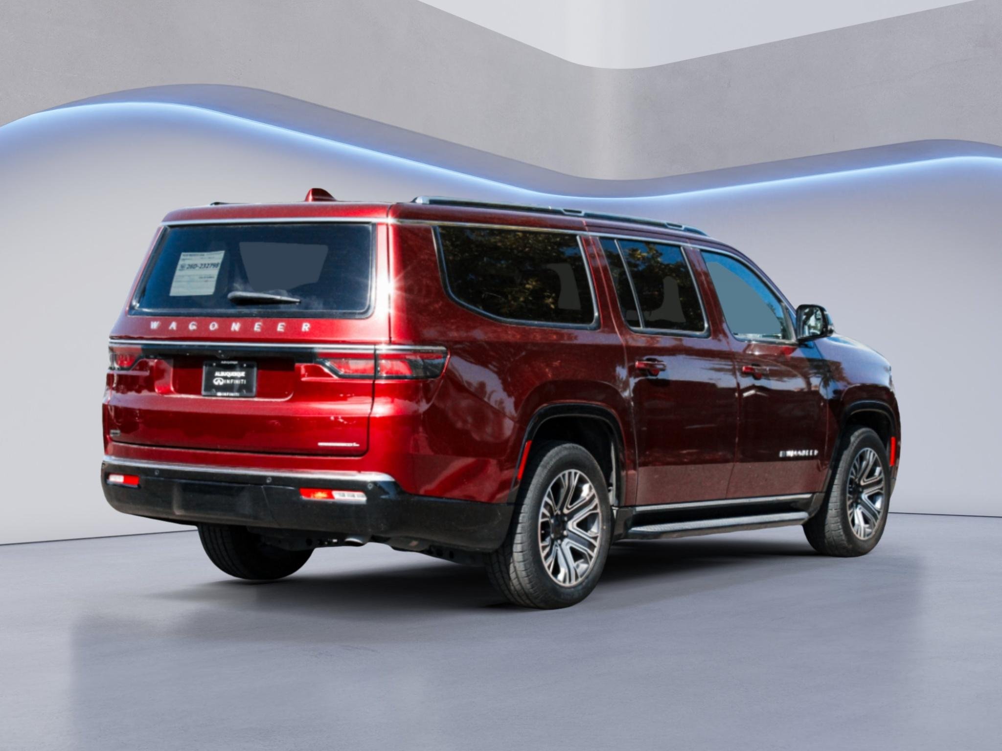 Used 2023 Velvet Red Pearlcoat Jeep Series II image 5