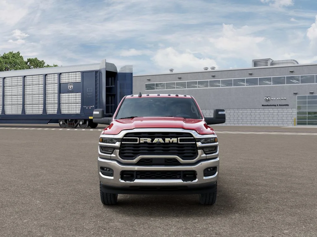 New 2026 Flame Red Clear-Coat Exterior Paint RAM Tradesman image 6