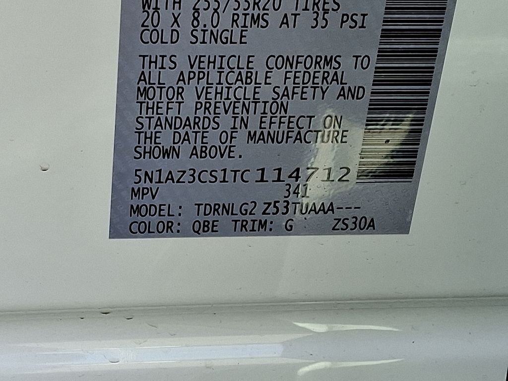 New 2026 Everest White Pearl TriCoat Nissan SL image 19