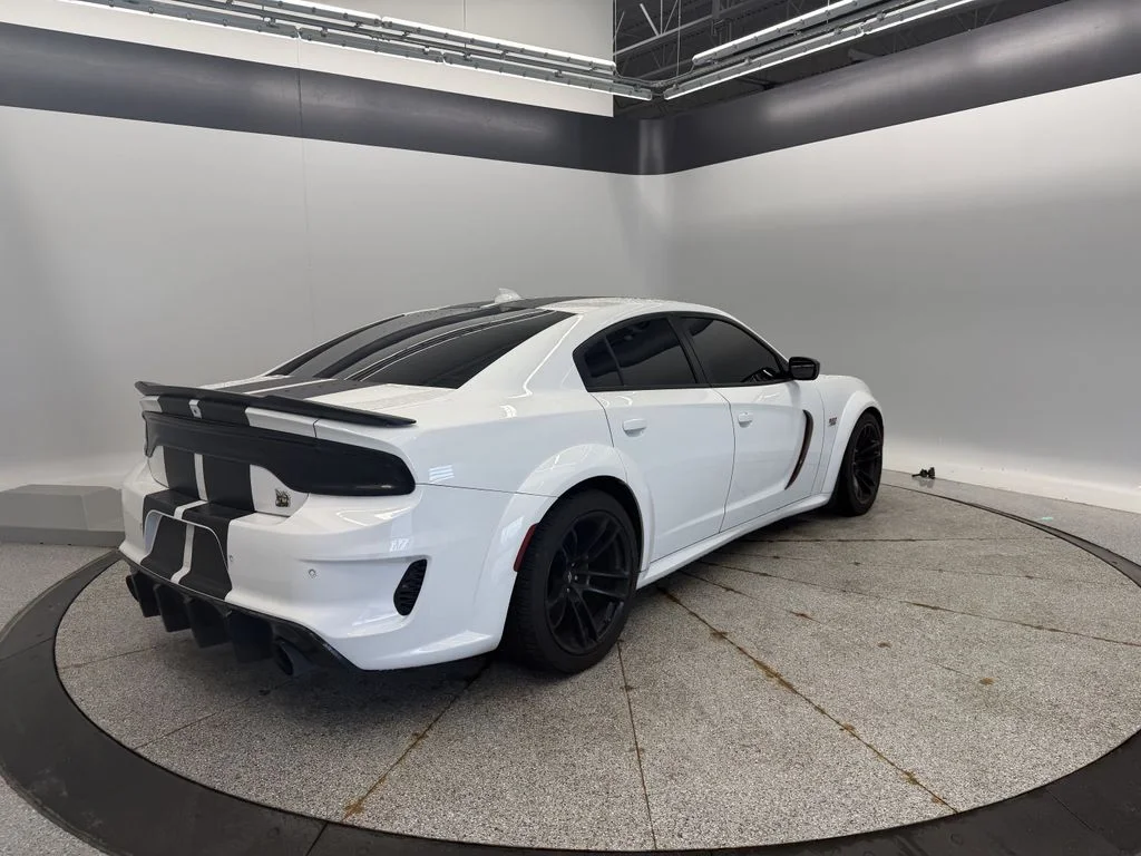 Certified Used 2021 White Dodge R/T Scat Pack Widebody image 6