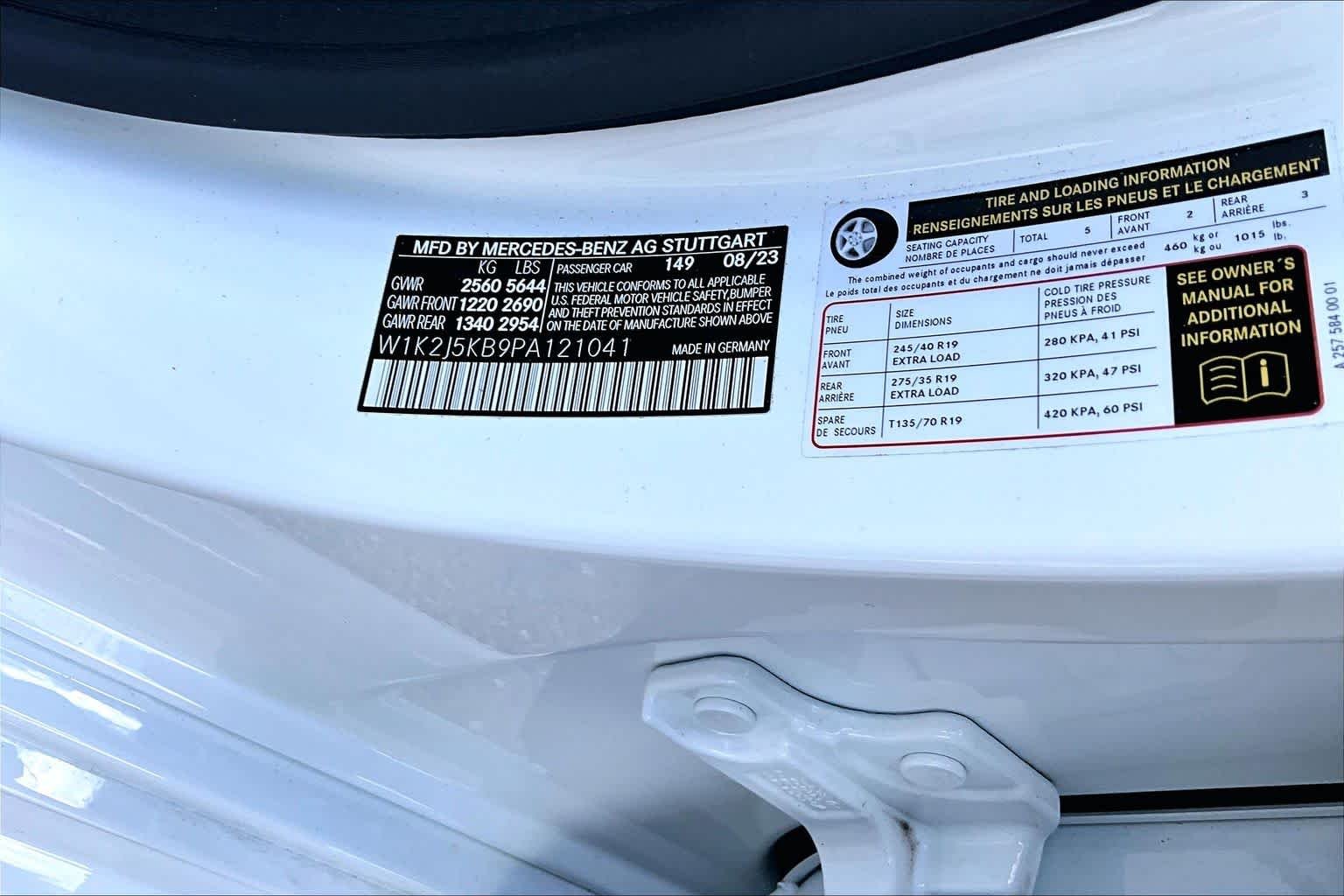Used 2023 Polar White Mercedes-Benz CLS 450 image 35