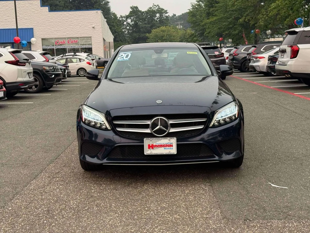 Used 2020 Mercedes-Benz C-Class Sedan C300 with VIN WDDWF8EB2LR563123 for sale in Glen Cove, NY