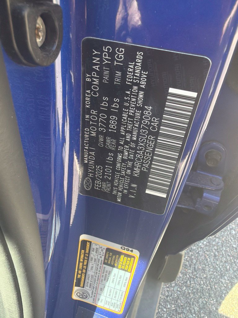 Used 2025 Blue Hyundai SEL image 14