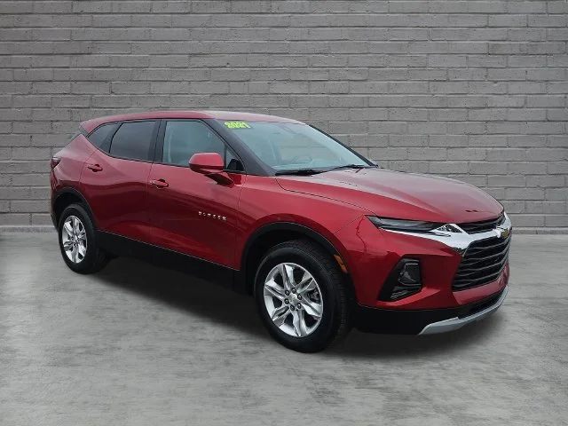 Used 2021 CHERRY RED TINTCOAT Chevrolet LT image 8