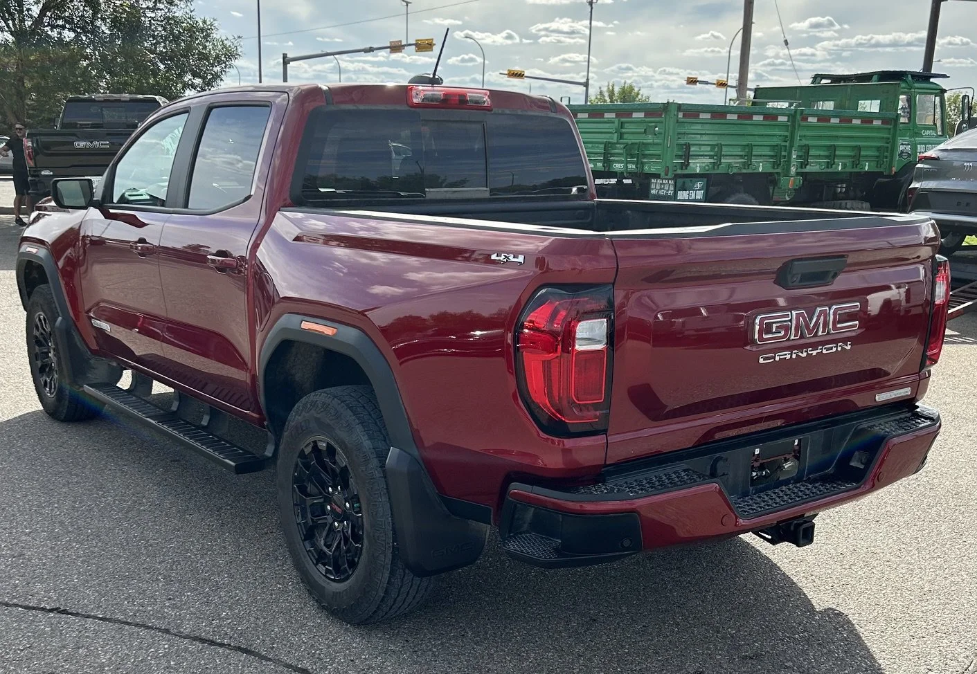 Used 2026 Red GMC Elevation Crew Leather 4x4 image 3